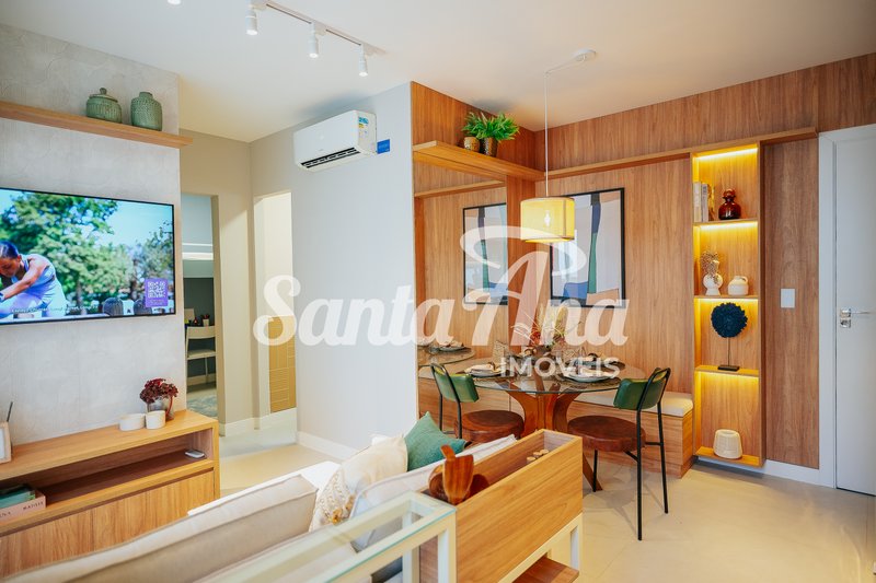 Apartamento à venda | 2 dormitórios | 43 m² | R$ 209.900 | Campestre | Piracicaba/SP Estrada Francisco Fillet Piracicaba - Passagem para 3 pontos de ar condicionado