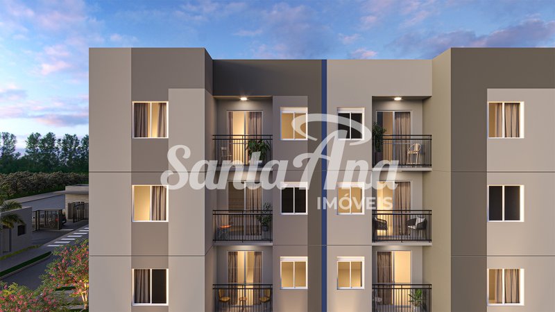Apartamento à venda | 2 dormitórios | 43 m² | R$ 209.900 | Campestre | Piracicaba/SP Estrada Francisco Fillet Piracicaba - Aptos com sacada