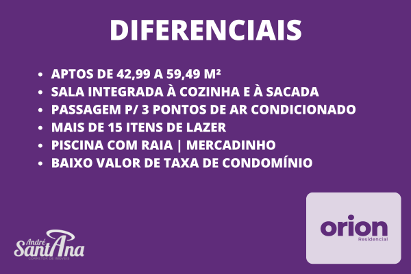 Apartamento &agrave; venda | 2 dormit&oacute;rios | 43 m&sup2; | R$ 209.900 | Campestre | Piracicaba/SP Estrada Francisco Fillet Piracicaba - Diferenciais