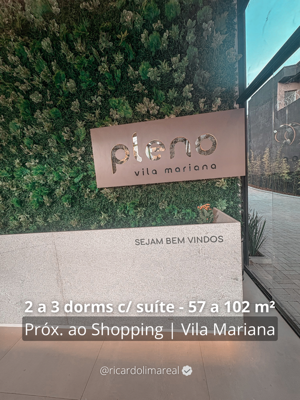 Pleno Vila Mariana: Apartamento de 2 dormitórios de 57 m² com vaga e lazer completo Rua Coronel Lisboa São Paulo - 