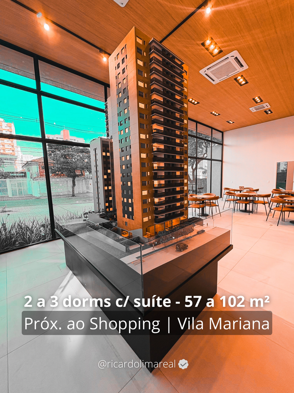 Pleno Vila Mariana: Apartamento de 2 dormitórios de 57 m² com vaga e lazer completo Rua Coronel Lisboa São Paulo - 