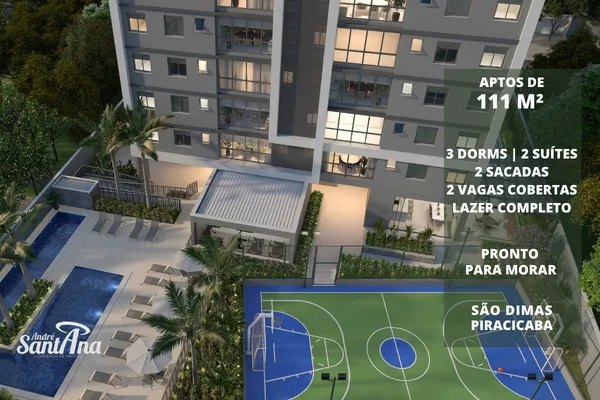 Apartamento &agrave; venda | 3 su&iacute;tes | 111 m&sup2; | R$ 1.320.299 | S&atilde;o Dimas | Piracicaba/SP  Piracicaba - 