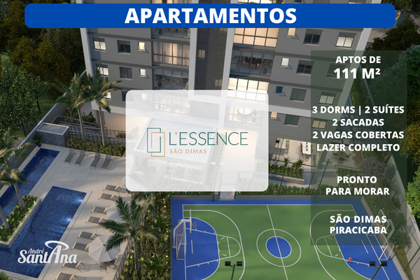 L&acute;Essence S&atilde;o Dimas | Piracicaba Rua Dona Eugênia Piracicaba - L´Essence São Dimas