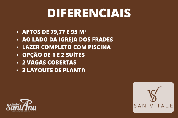 Apartamento &agrave; venda | 3 dorms | 1 su&iacute;te | 95 m&sup2; | R$ 884.932 | Centro | Piracicaba/SP  Piracicaba - Diferenciais