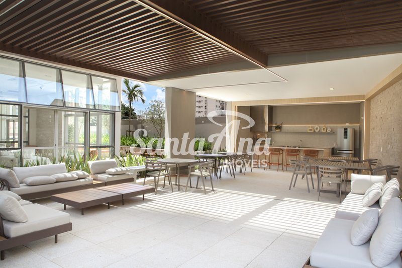 The Gardens | Piracicaba Rua Riachuelo Piracicaba - Lounge com churrasqueira