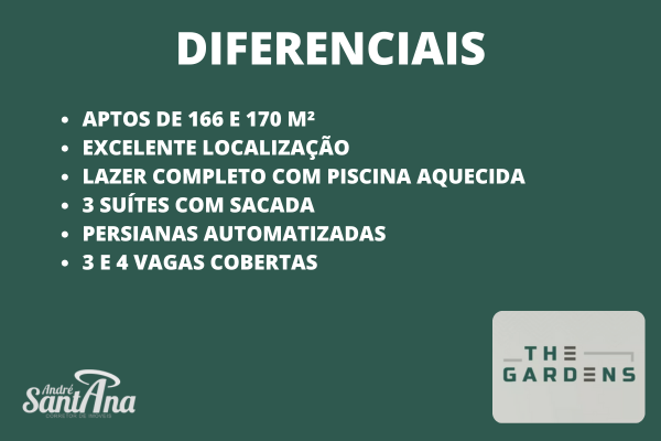 Apartamento &agrave; venda | 3 su&iacute;tes | 166,52 m&sup2; | R$ 1.892.789 | S&atilde;o Dimas | Piracicaba/SP  Piracicaba - Diferenciais