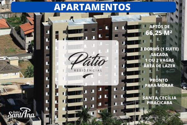 P&aacute;tio Residencial | Piracicaba Rua Vicente Naval Piracicaba - Pátio Residencial