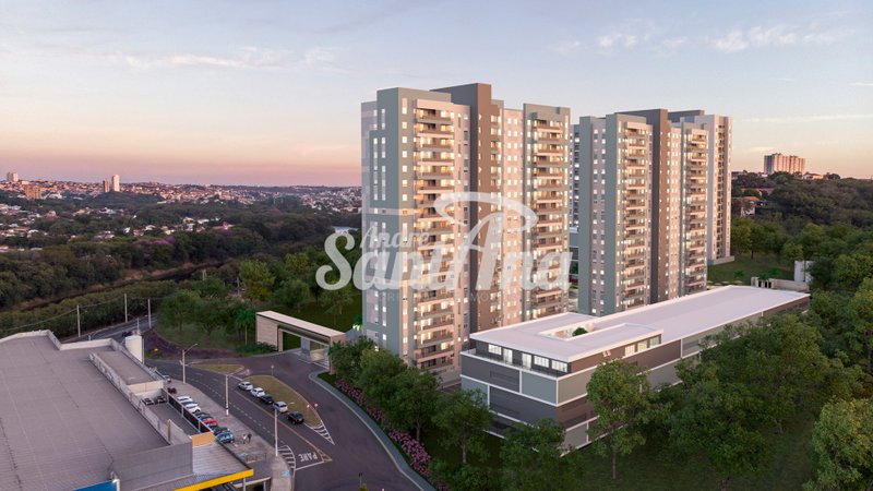 Apartamento &agrave; venda | 2 dorms | 52 m&sup2; | R$ 266.340| Bongue | Piracicaba/SP  Piracicaba - Vista Aérea - Fundos