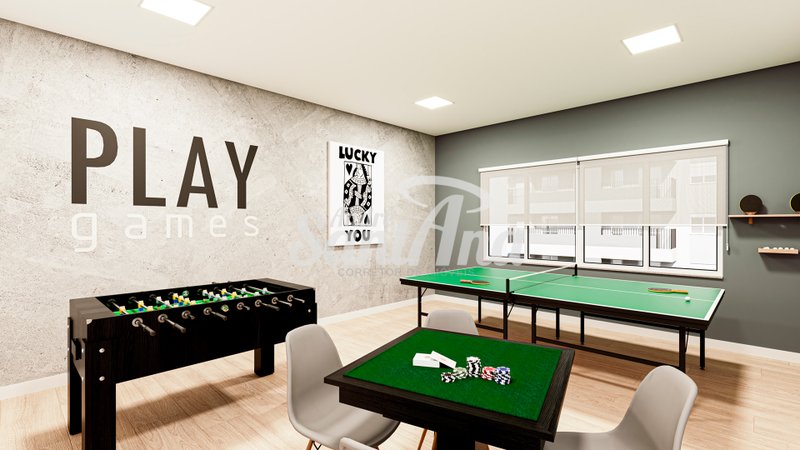 Apartamento &agrave; venda | 2 dorms | 52 m&sup2; | R$ 266.340| Bongue | Piracicaba/SP  Piracicaba - Salão de Jogos