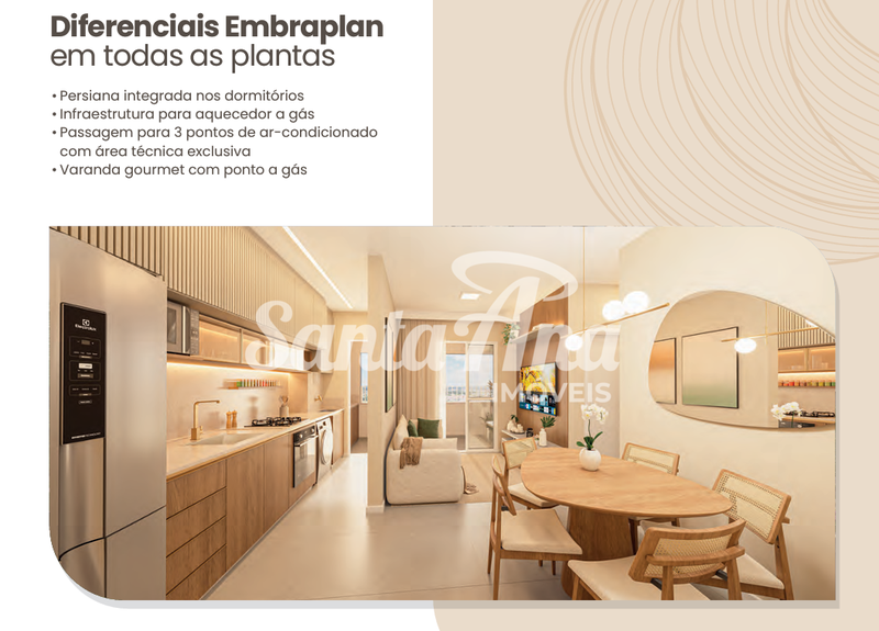 Apartamento - Breve lançamento | 2 suítes | 63 m² | R$ Consulte | Bongue | Piracicaba/SP Rua dos Dourados Piracicaba - Sala 2 ambientes integrada à sacada gourmet