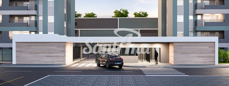 Apartamento &agrave; venda | 2 dorms | 52 m&sup2; | R$ 266.340| Bongue | Piracicaba/SP  Piracicaba - Portaria do Condomínio