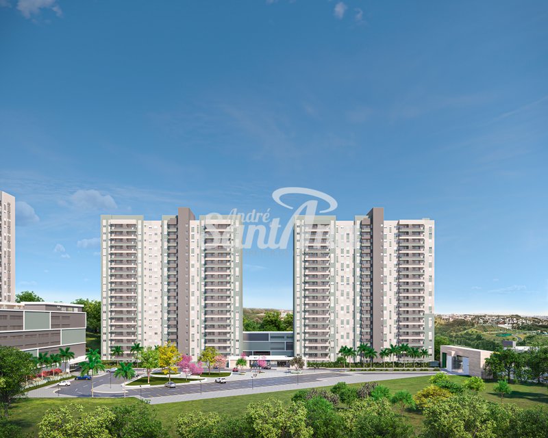 Apartamento &agrave; venda | 2 dorms | 52 m&sup2; | R$ 266.340| Bongue | Piracicaba/SP  Piracicaba - Vista Frontal