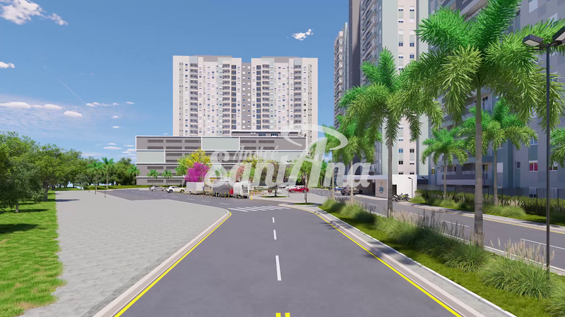 Apartamento &agrave; venda | 2 dorms | 52 m&sup2; | R$ 266.340| Bongue | Piracicaba/SP  Piracicaba - Entrada