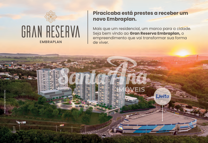 Apartamento - Breve lançamento | 2 suítes | 63 m² | R$ Consulte | Bongue | Piracicaba/SP Rua dos Dourados Piracicaba - Localização privilegiada