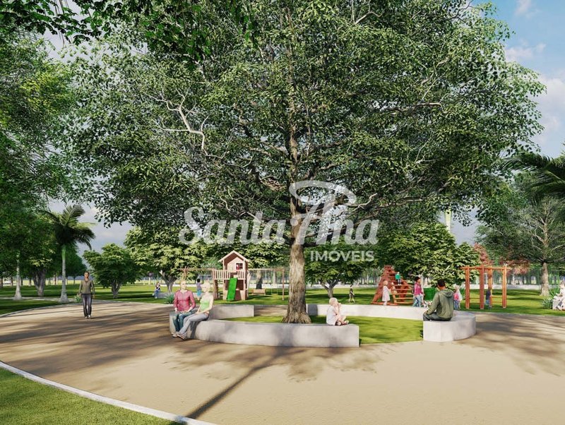 Terreno residencial à venda | 220 m² | R$ 161.826 | Jardim do Éden | Americana/SP  Americana - Praça de convivência