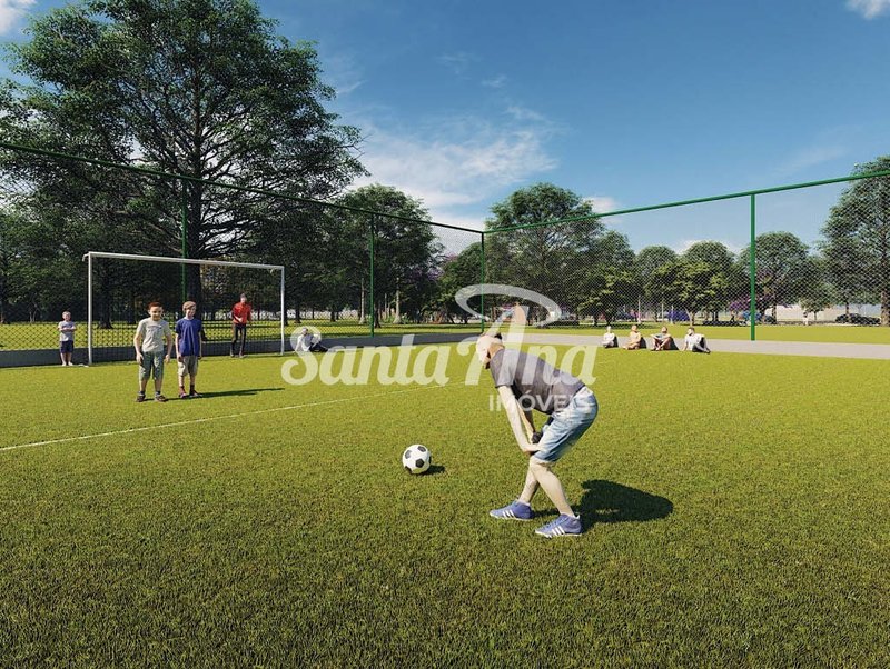 Terreno residencial à venda | 220 m² | R$ 161.826 | Jardim do Éden | Americana/SP  Americana - Campo de futebol