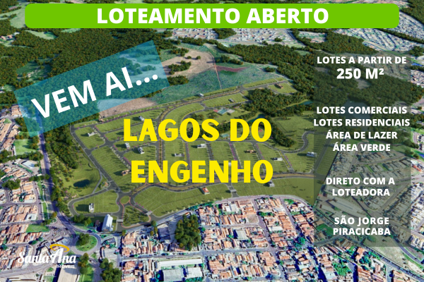 Lagos do Engenho | Piracicaba Rua Maria Isabel da Silva Mattos Piracicaba - Lagos do Engenho