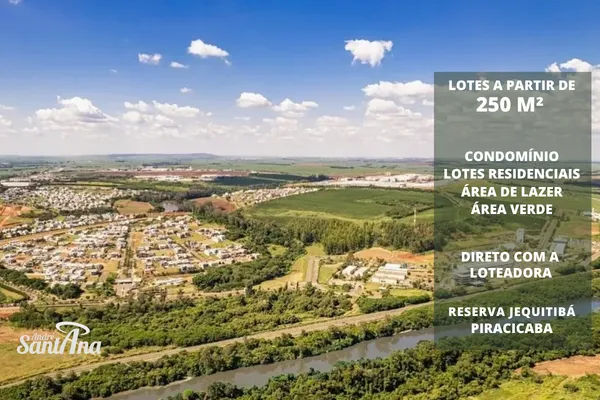 Terreno em Condom&iacute;nio &agrave; venda | 250 m&sup2; | R$ 286.110 | Reserva Jequitib&aacute; | Piracicaba/SP Avenida Marco Pellegrino Piracicaba - 