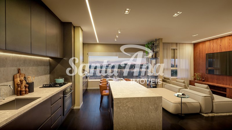 Lyd Home e Mall Avenida Dona Lídia Piracicaba - Apto 65m² sala ampliada