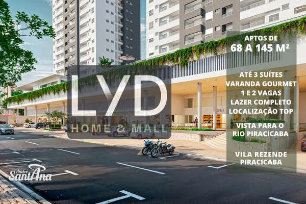 Apartamento &agrave; venda | 2 su&iacute;tes | 66,83 m&sup2; | R$ 829.424 | Vila Rezende | Piracicaba/SP Avenida Dona Lídia Piracicaba - 