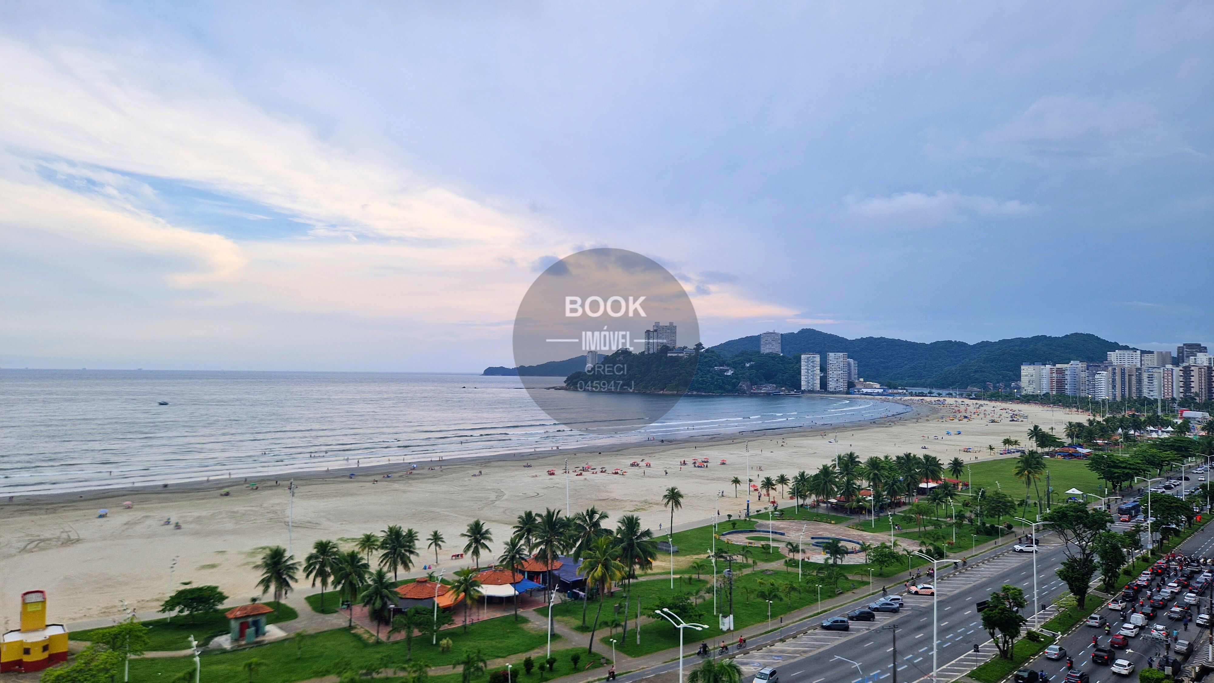 Seu Flat Frente Mar no Itarar&eacute; Rua da Constituição São Vicente - 