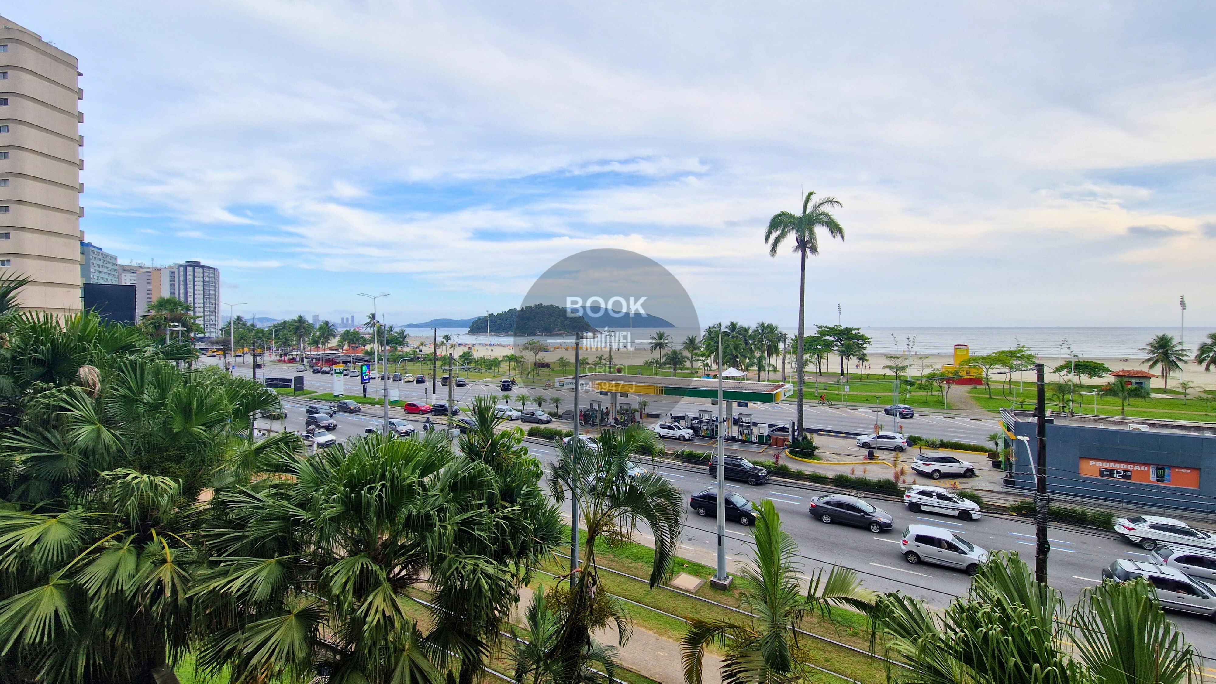 Seu Flat Frente Mar no Itarar&eacute; Rua da Constituição São Vicente - 