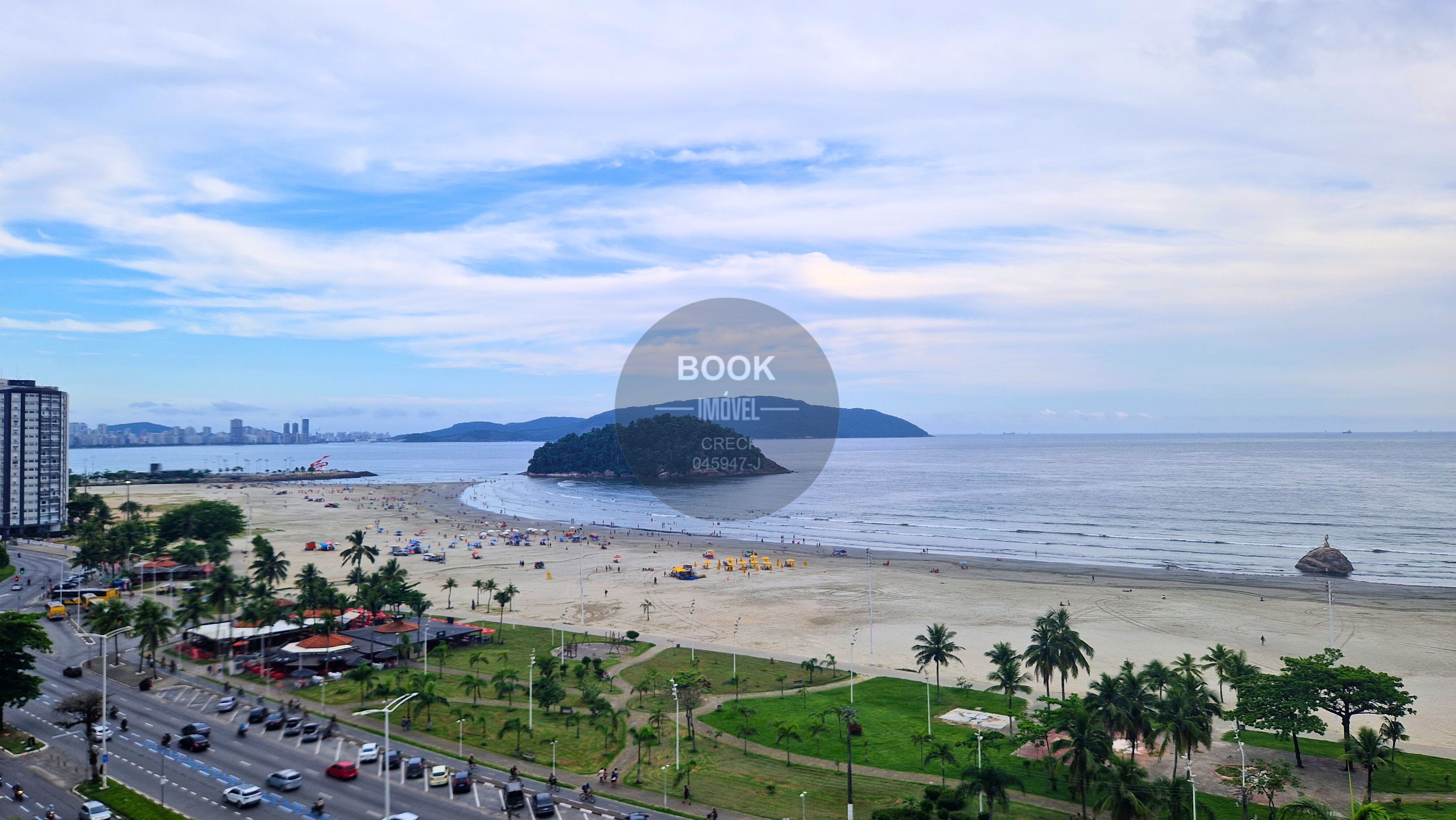 Seu Flat Frente Mar no Itarar&eacute; Rua da Constituição São Vicente - 
