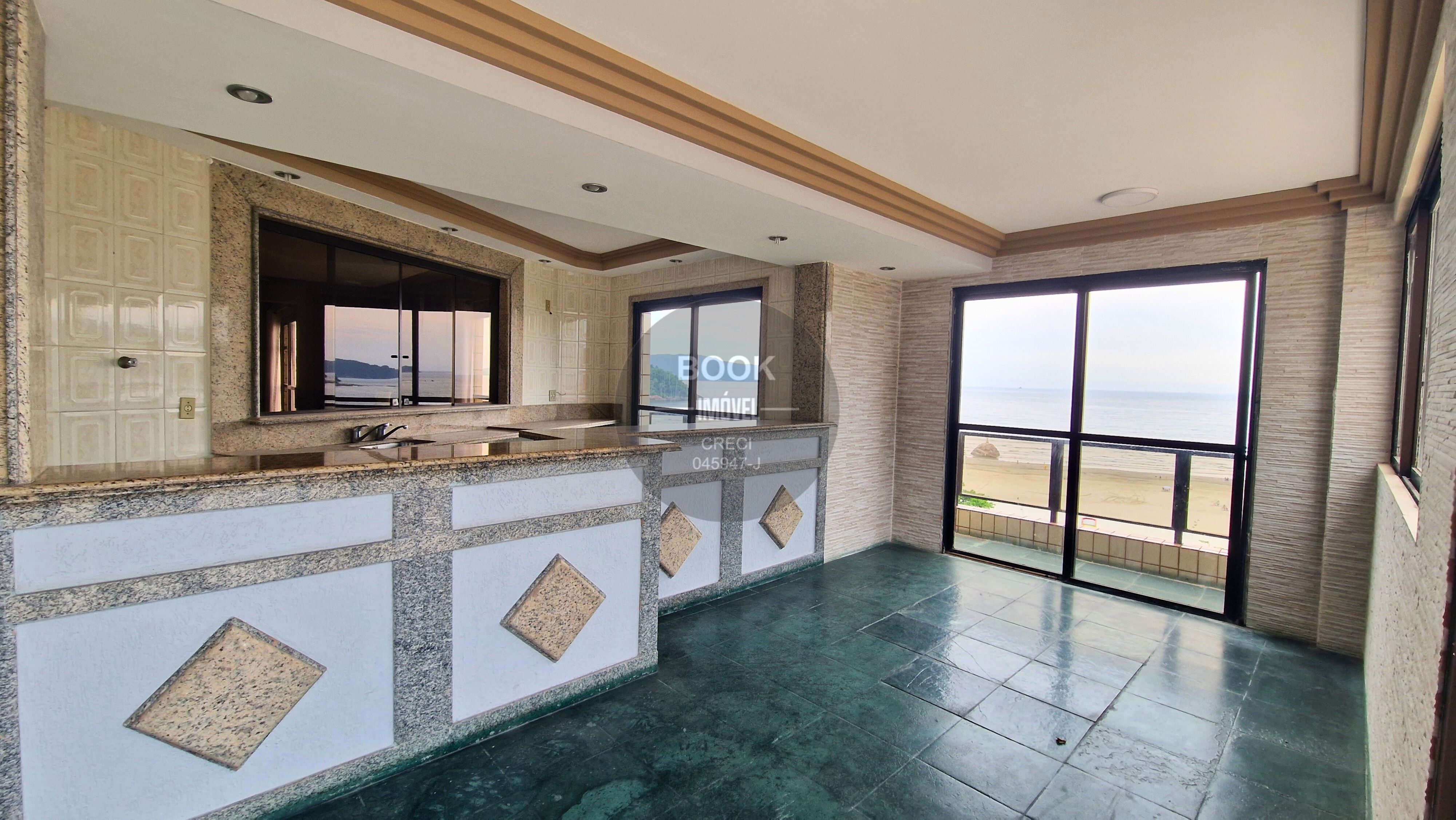 Seu Flat Frente Mar no Itarar&eacute; Rua da Constituição São Vicente - 