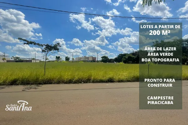Recanto Campestre | Piracicaba Estrada Francisco Fillet Piracicaba - 