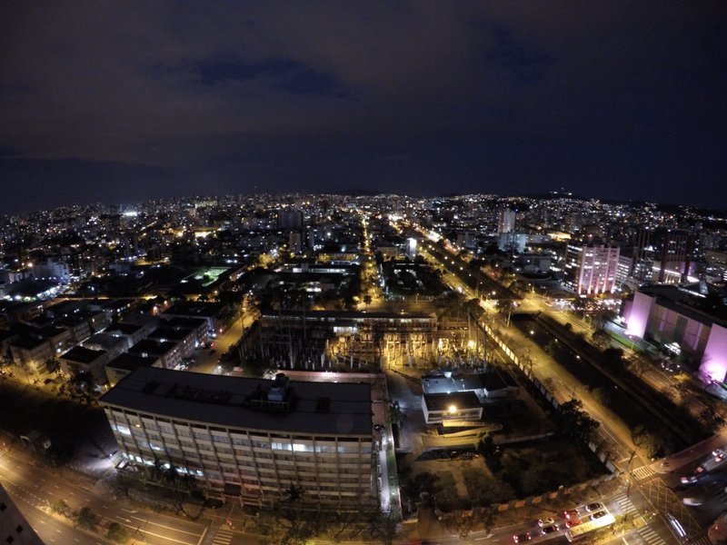 Loft vista parcial Guaiba Avenida Borges de Medeiros Porto Alegre - 