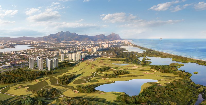 Oceana Golf apartamento design Av das Américas Rio de Janeiro - 